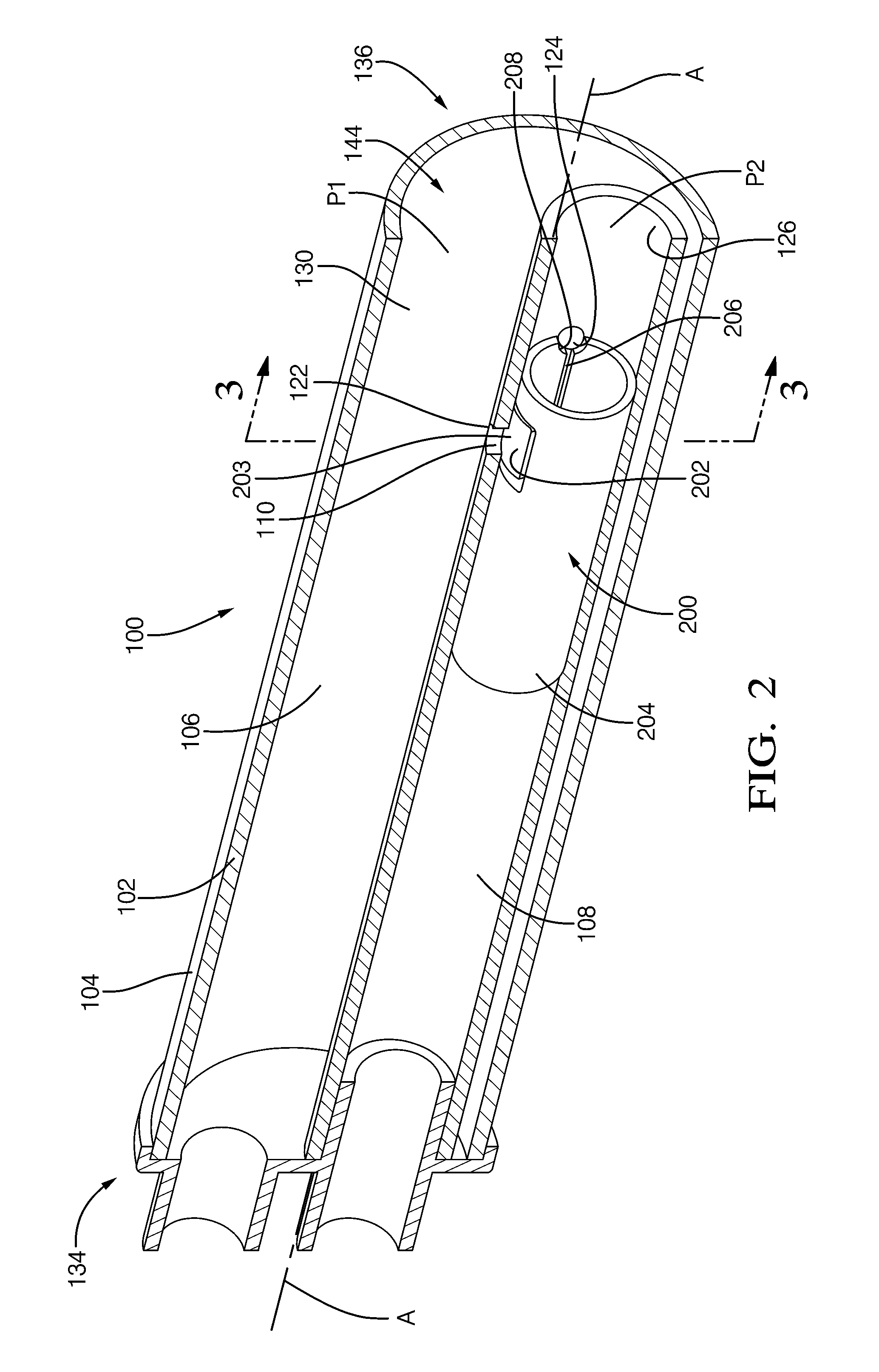 Air conditioning system having an improved internal heat exchanger