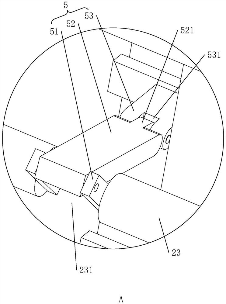 Single-motor-driven linkage system for net weaving machine