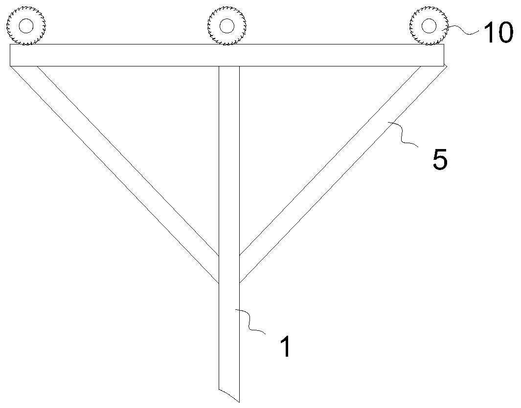 Suspension device used for reinforcing highway bridge and erection method of suspension device