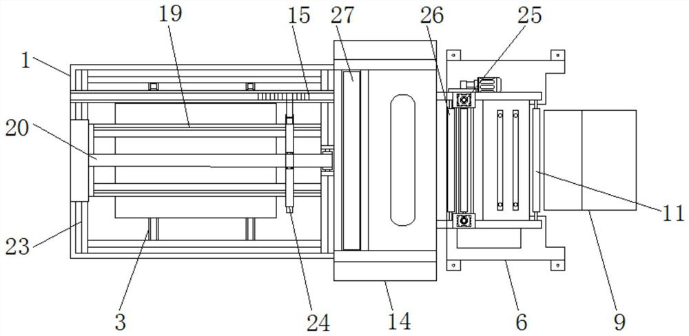 A two-way automatic cutting and laminating machine