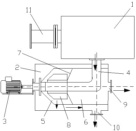 Sludge thickening device and sludge treatment method thereof