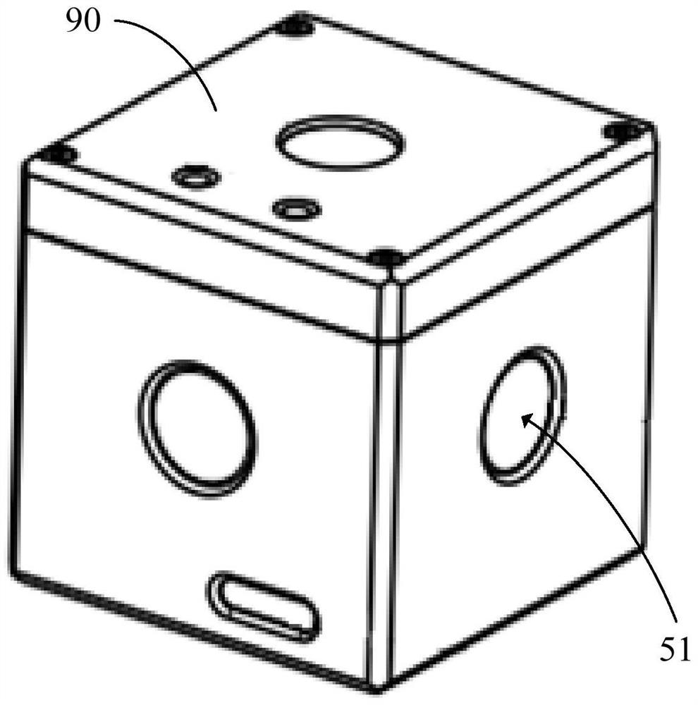 Visual vibration analysis device of unmanned aerial vehicle and unmanned aerial vehicle