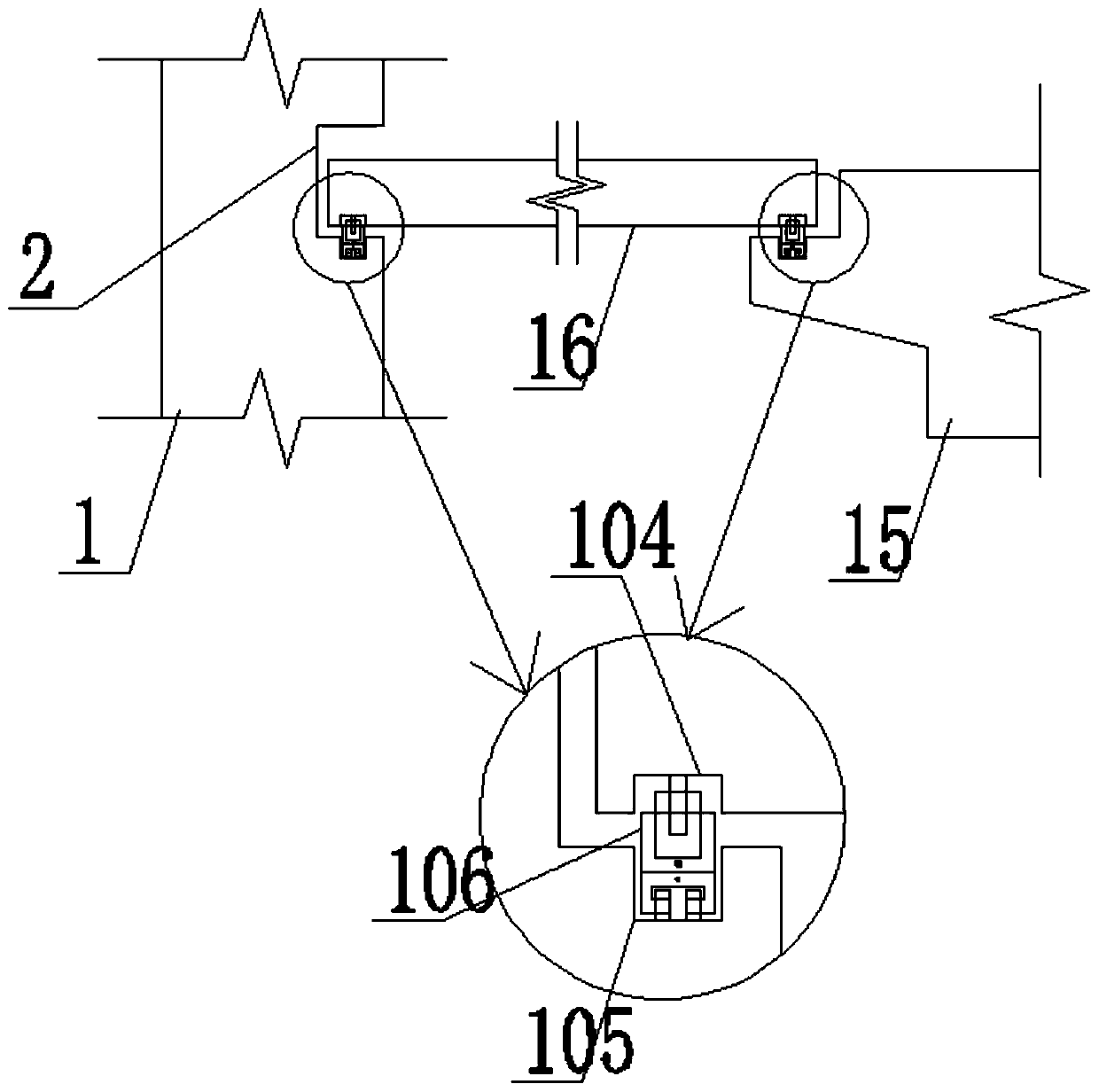 Transportation and installation device and method for full-composite assembled reverse operation construction subway station prefabricated middle plate