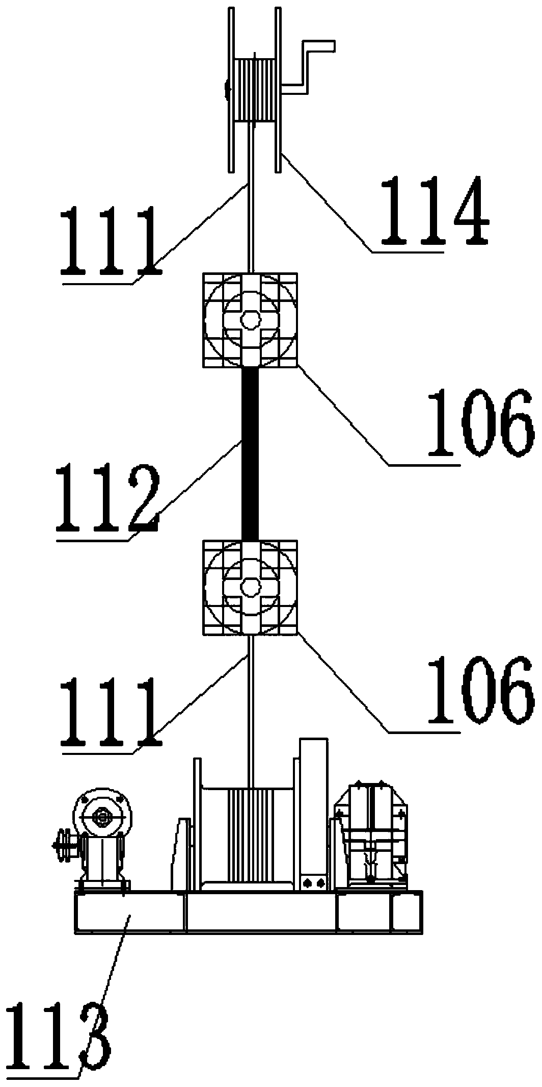 Transportation and installation device and method for full-composite assembled reverse operation construction subway station prefabricated middle plate