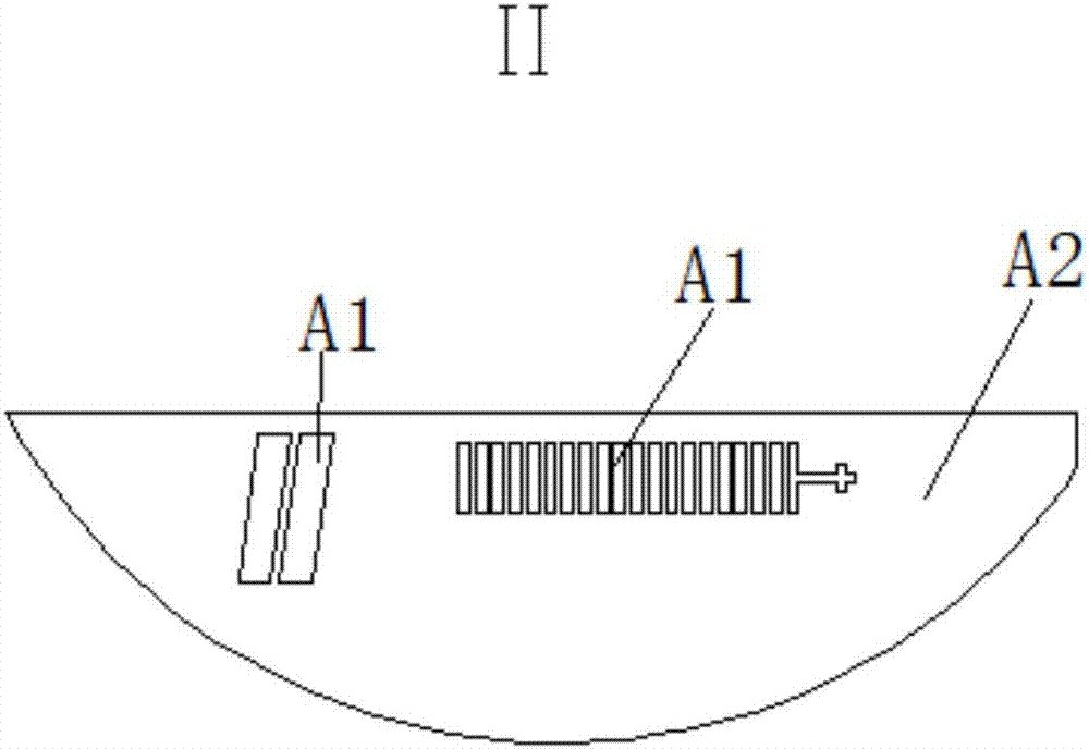 Automatic alignment lighting device for flexible OLED panel and FPC