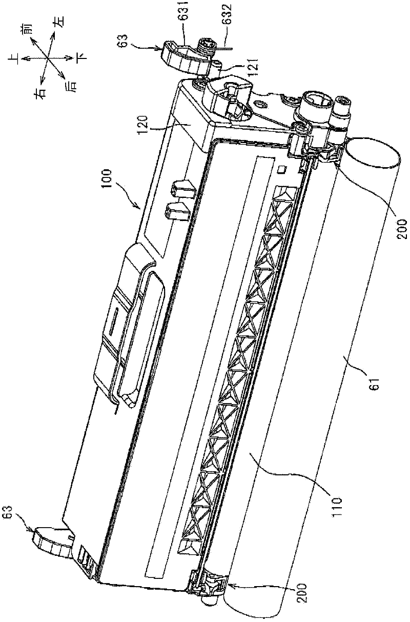 Process unit and image-forming device using process unit