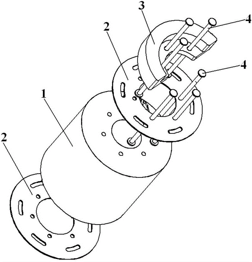 Motor rotor assembly and air-conditioning compressor with same