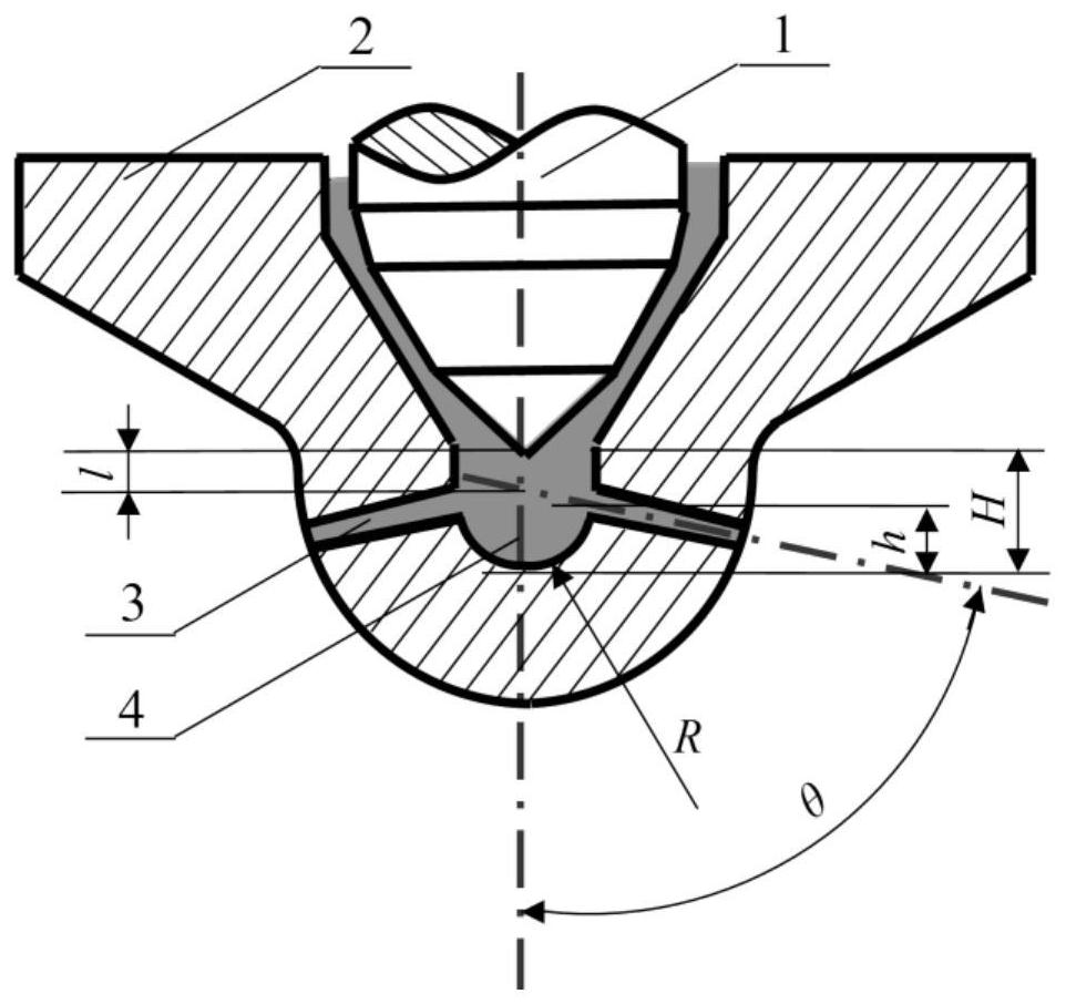 A diesel fuel injector based on the vortex cavitation-induced hollow spray structure in the nozzle