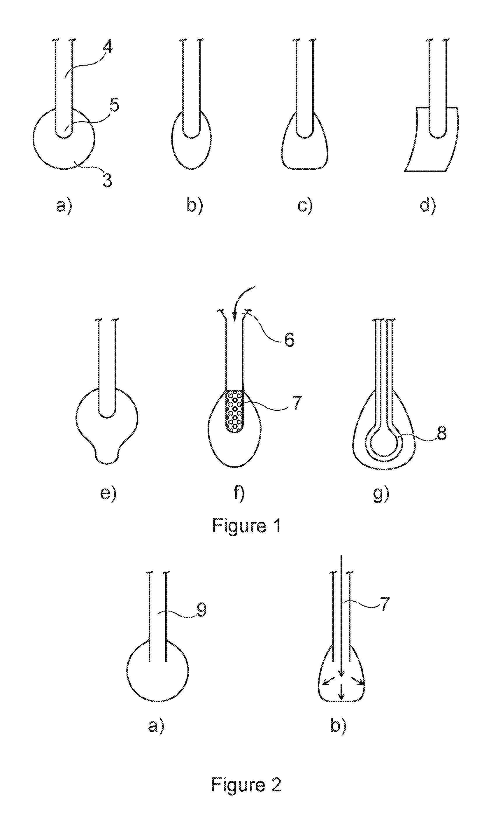 Device for collecting and triggered release of a biological sample