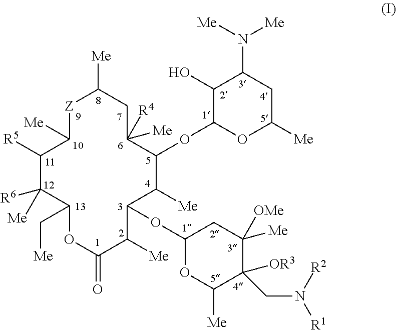 C-4″ position substituted macrolide derivative
