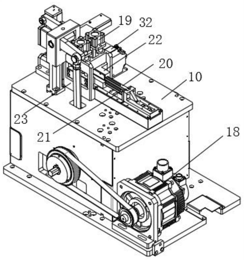 Injection molding equipment for lower case of DC brushless motor and working method thereof