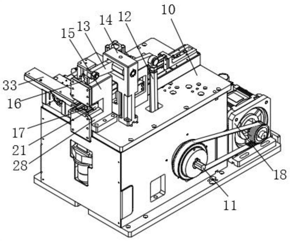 Injection molding equipment for lower case of DC brushless motor and working method thereof