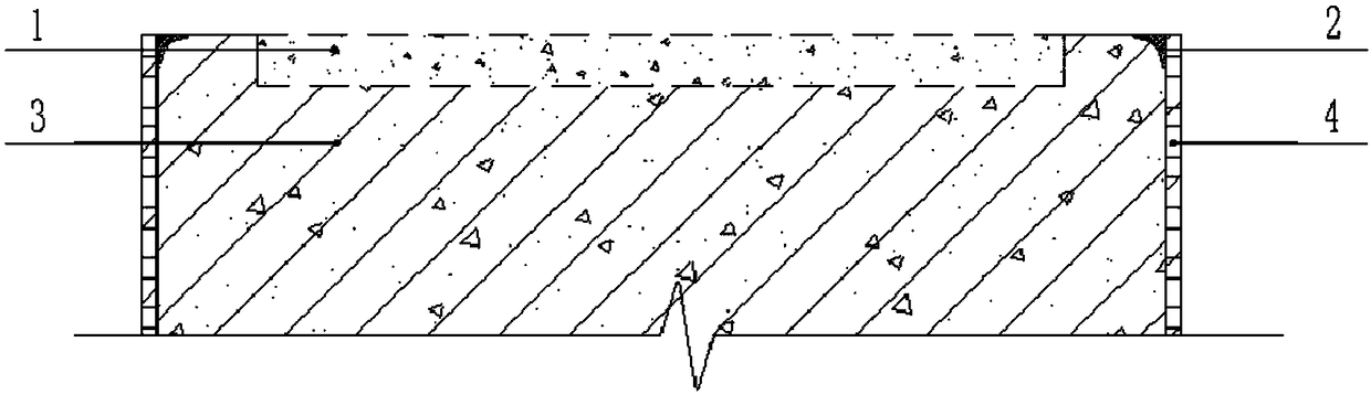 Method for secondary grouting in equipment foundation construction process