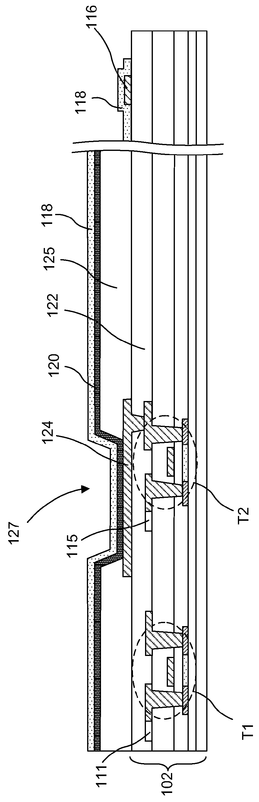 Method of fabricating a light emitting diode display with integrated defect detection test