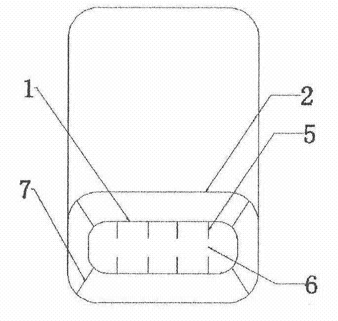 Landing buffer seat with multiple layers of internal and external air bags