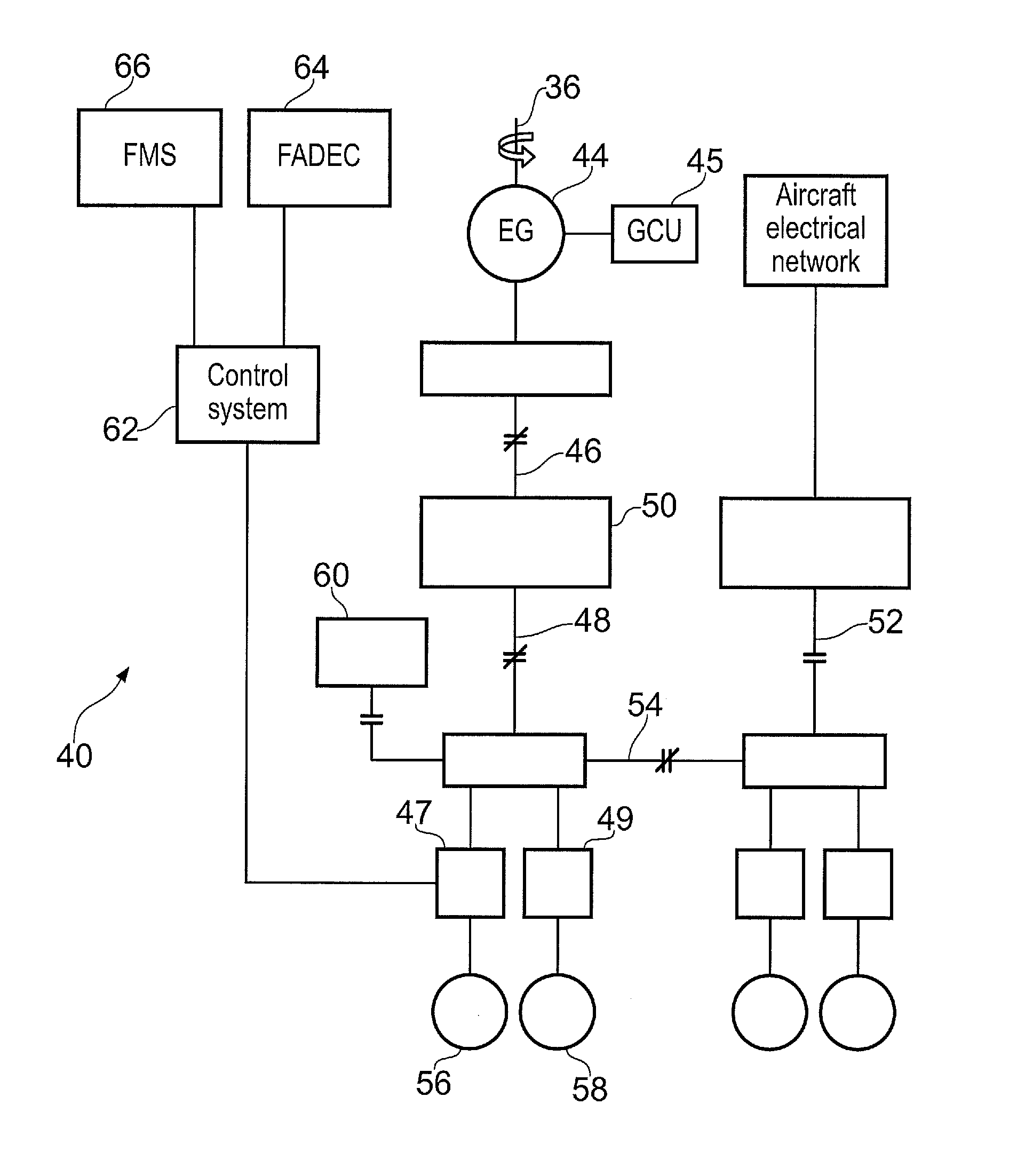 Aircraft electrical system operating method