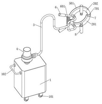 Tail gas treatment system and tail gas treatment method forbrazing equipment