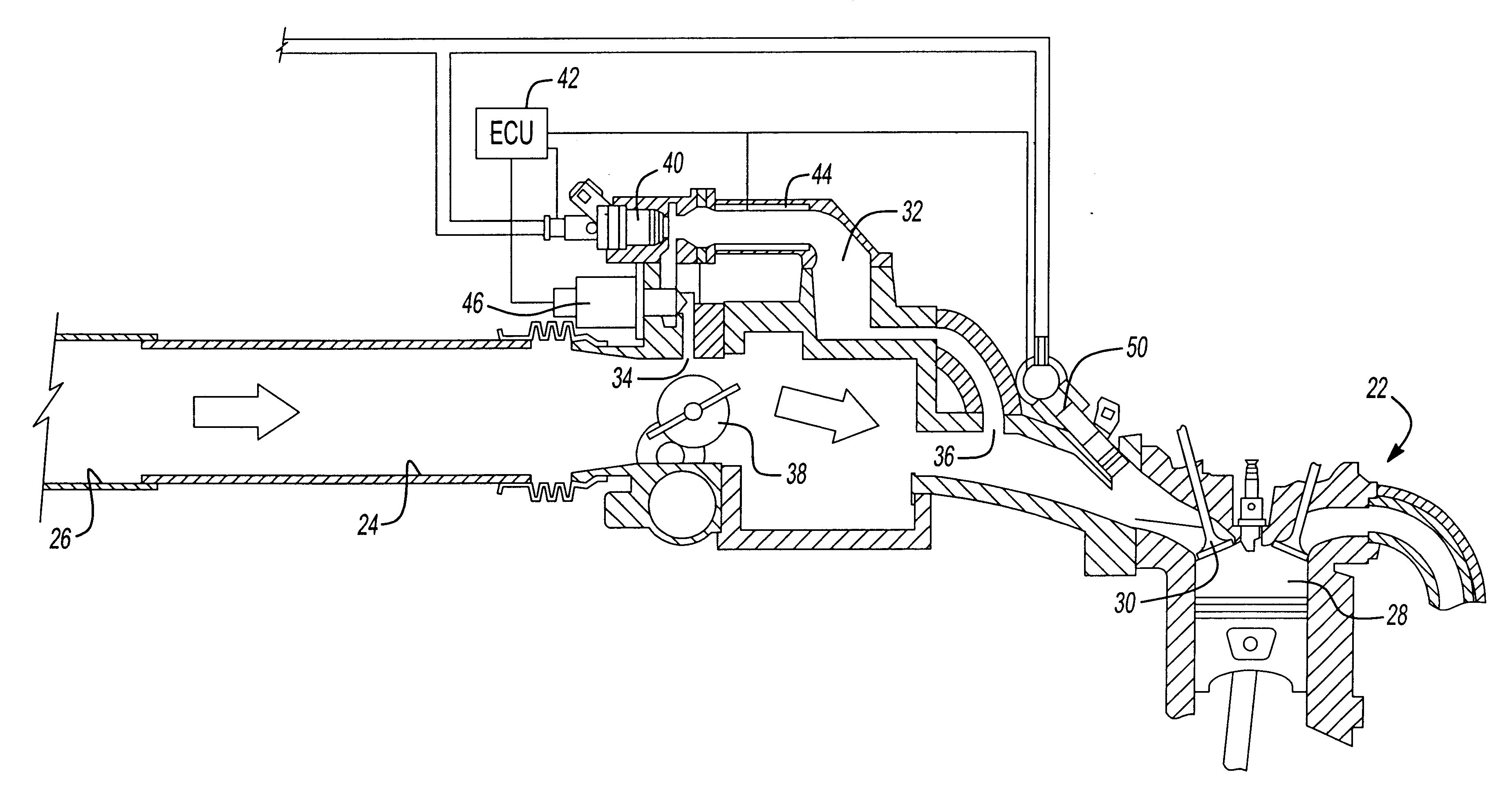 System for management of fuel in a cold start fuel passageway