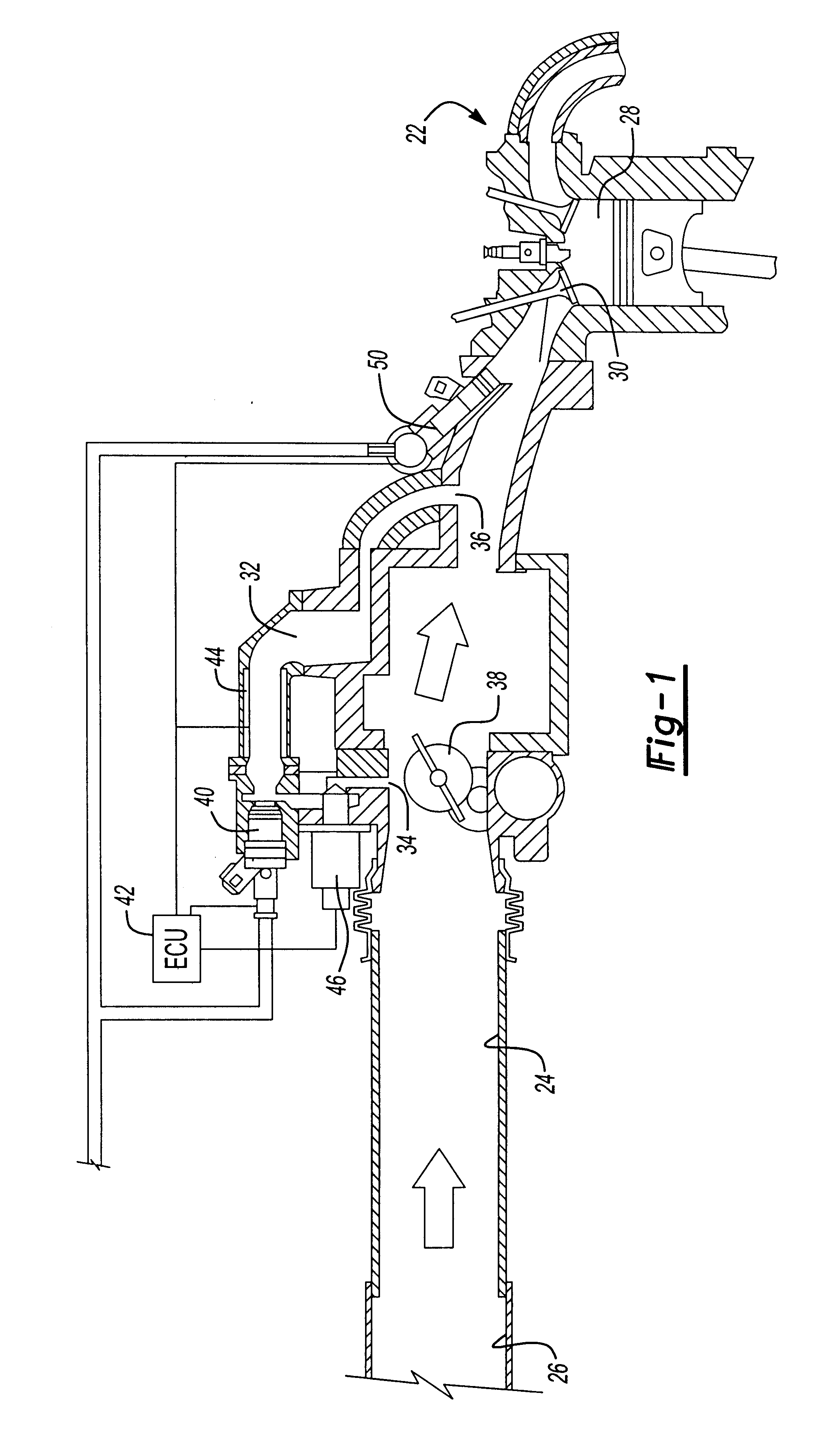 System for management of fuel in a cold start fuel passageway