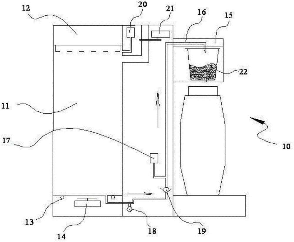 Method and device for brewing beverage