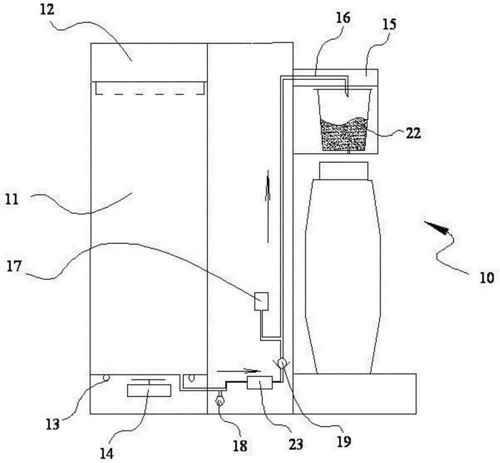 Method and device for brewing beverage
