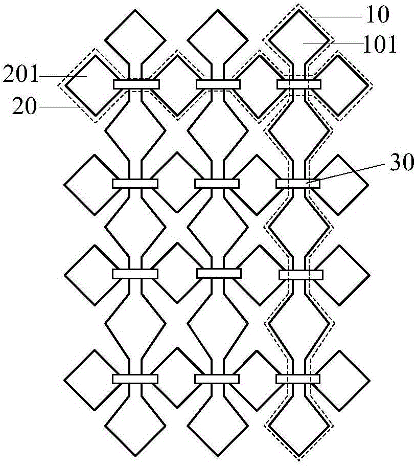 Cassette aligning substrate, preparation method thereof and touch display panel