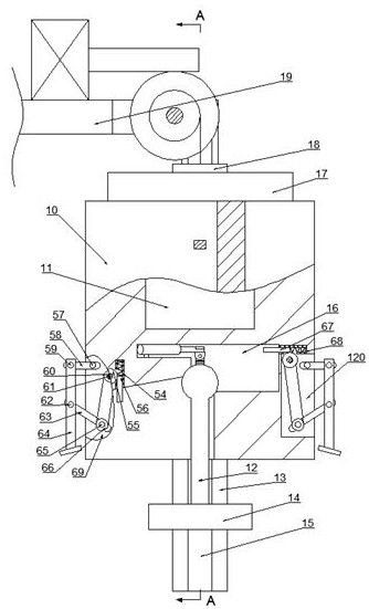 An automatic lifting and danger protection device for the cockpit of a tower crane