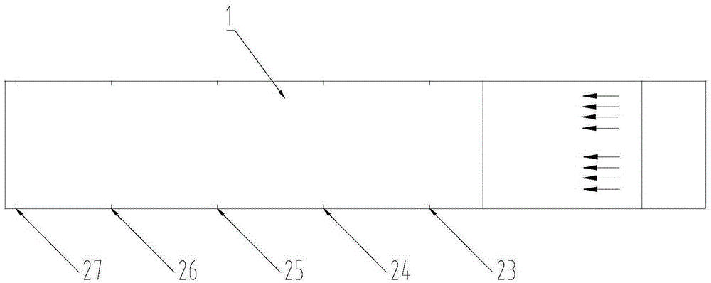 A temperature difference-sediment coupled hyperpycnal flow simulation test device and method for stratified reservoirs