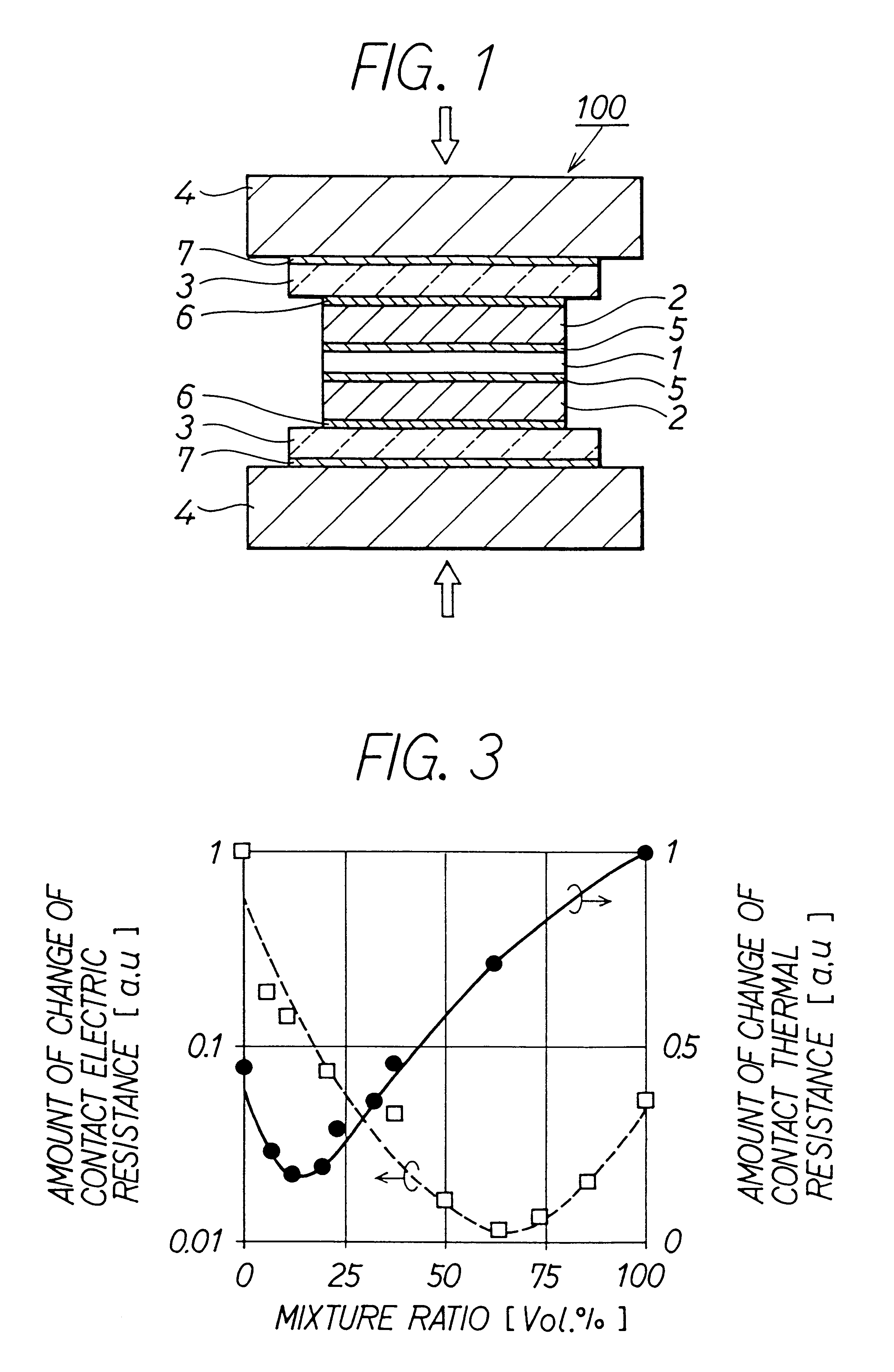 Electric apparatus having a contact intermediary member and method for manufacturing the same