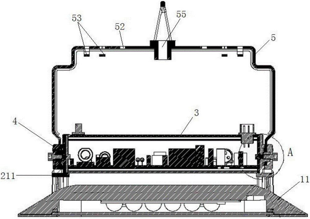 Industrial and mining lamp assembly