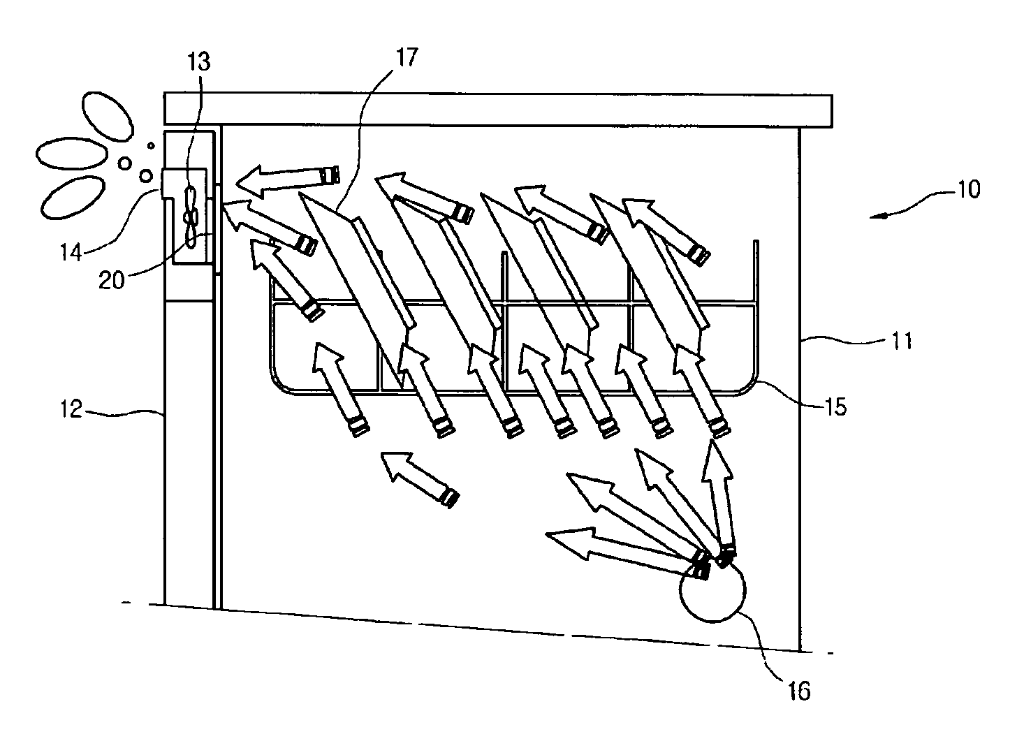 Dish washer and blower cover thereof