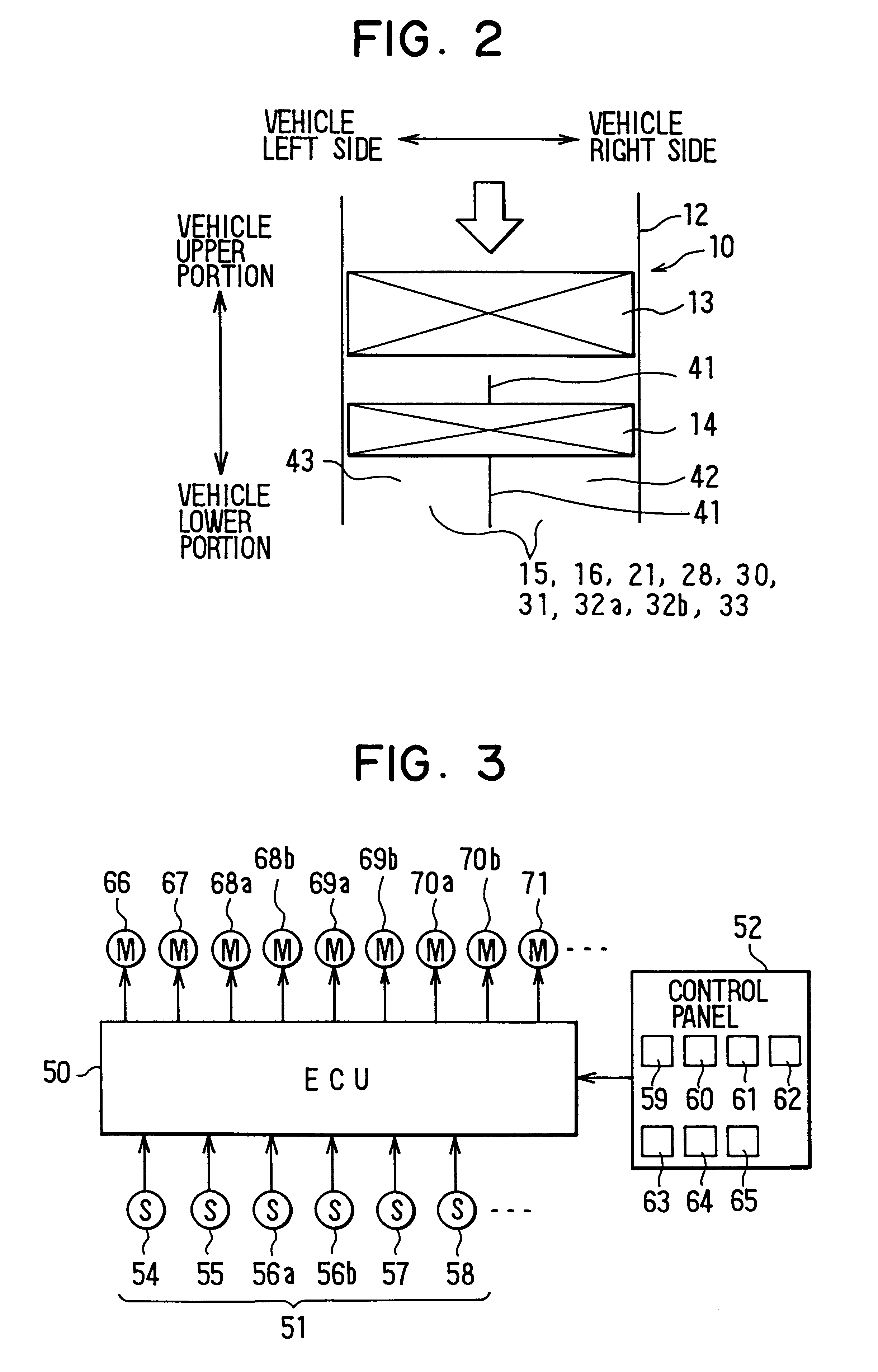 Vehicle air-conditioning system with independent left/right temperature control during maximum cooling