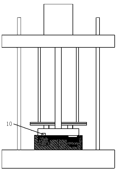 Casting and forging method and casting and forging device