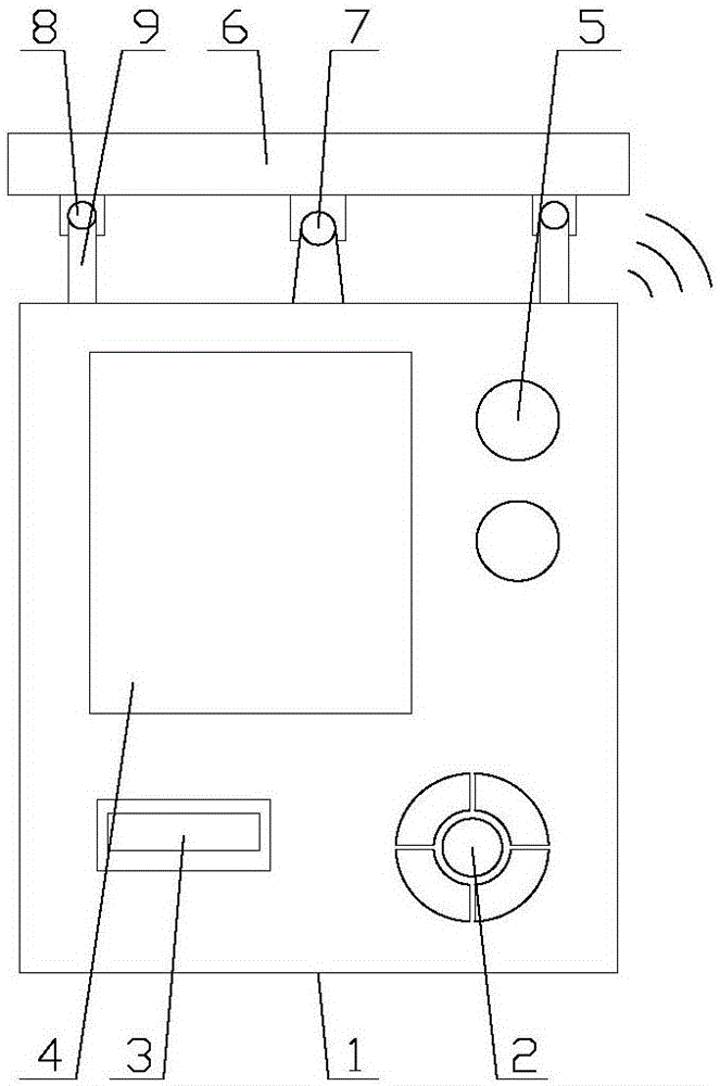 Outdoor communication apparatus used for network communication engineering