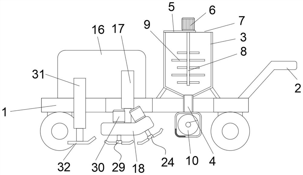 Road engineering asphalt laying equipment