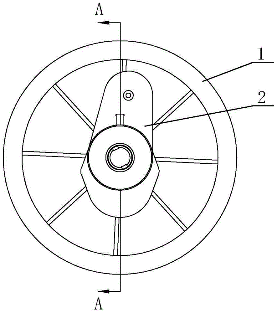 Braking mechanism of baby carriage and baby carriage