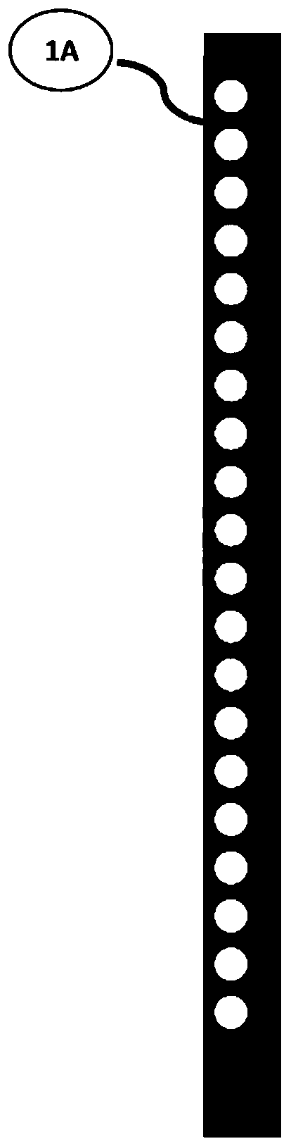 Double-row microchannel header pipe and using method thereof