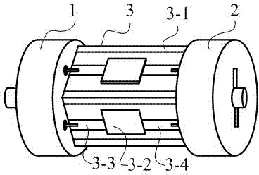 Multipath radial waveguide power combining amplifier