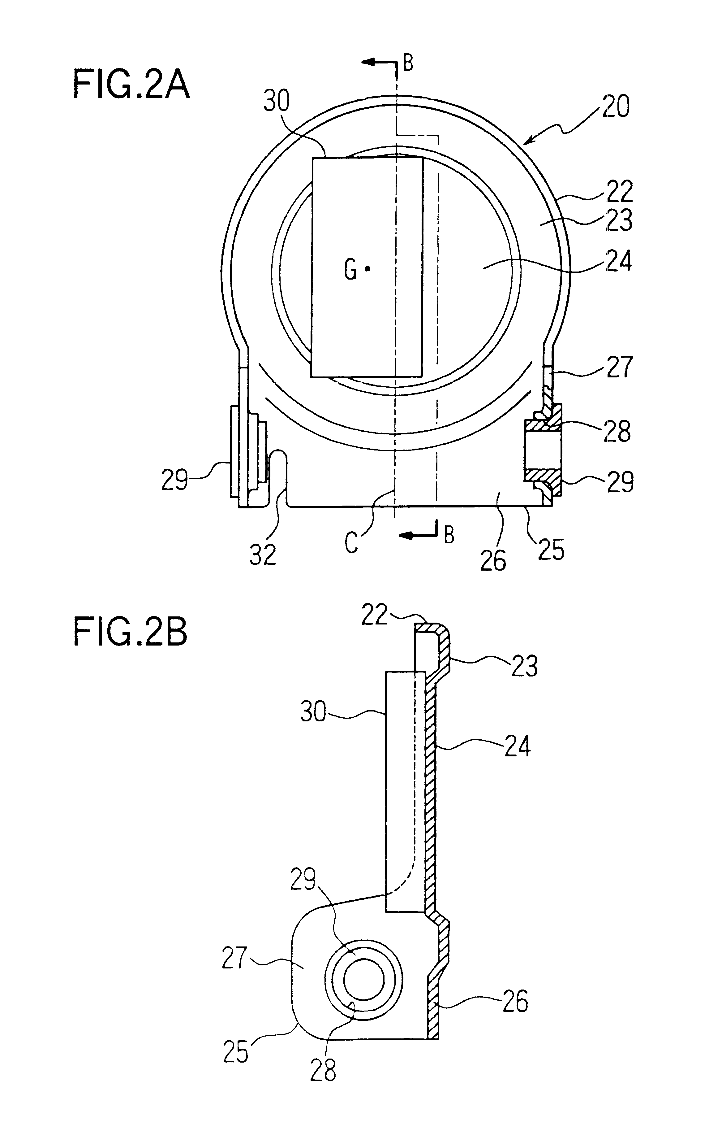 Valve structure for engine exhaust system