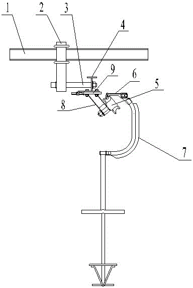 A tilting wheel type turning device