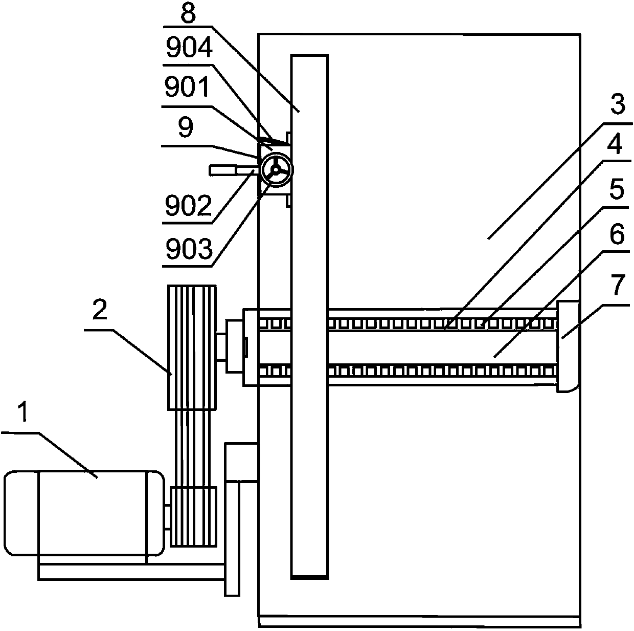 Woodworking polishing machine