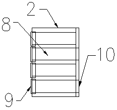 Multi-joint branching and guiding device for automobile wire harness