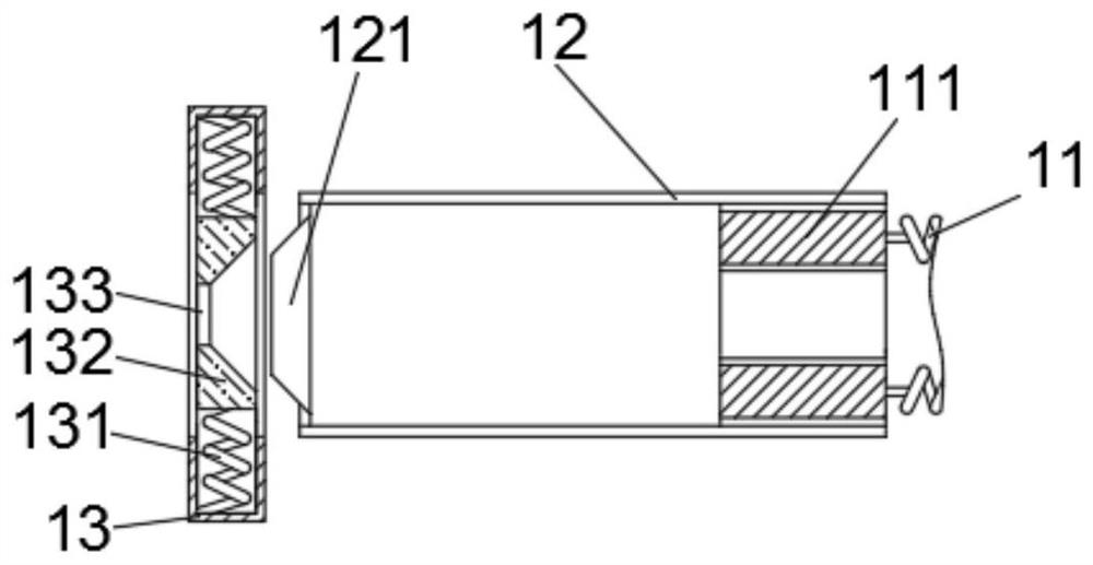A demoulding device for mold workpiece processing