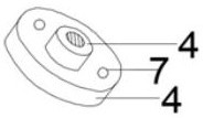 A single-axis anti-eccentricity system for small fan bearings