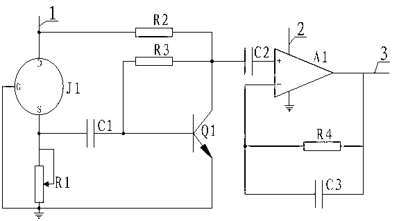 Circuit of amplifying signal in transformer anti-theft monitoring system