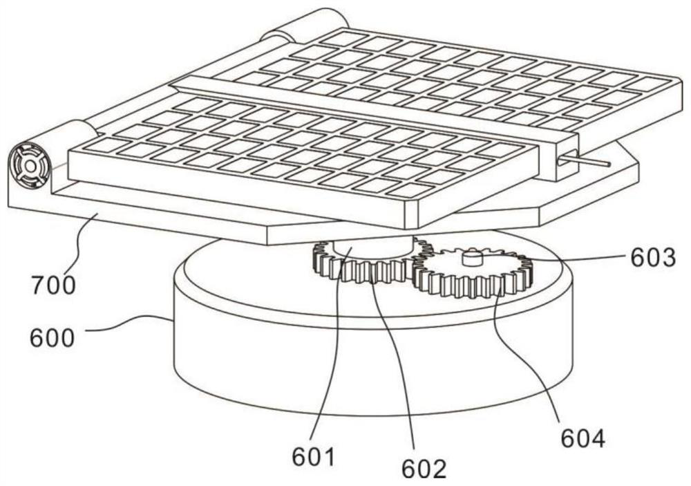 Integrated energy system based on adjustable photovoltaic panel