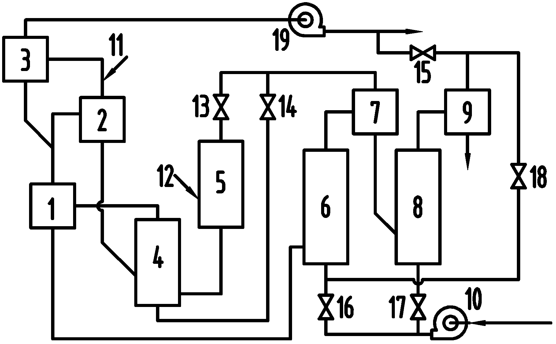 Coal-gangue decarburizing system