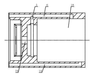 Rotary valve type large torque hydraulic corner self-servo valve