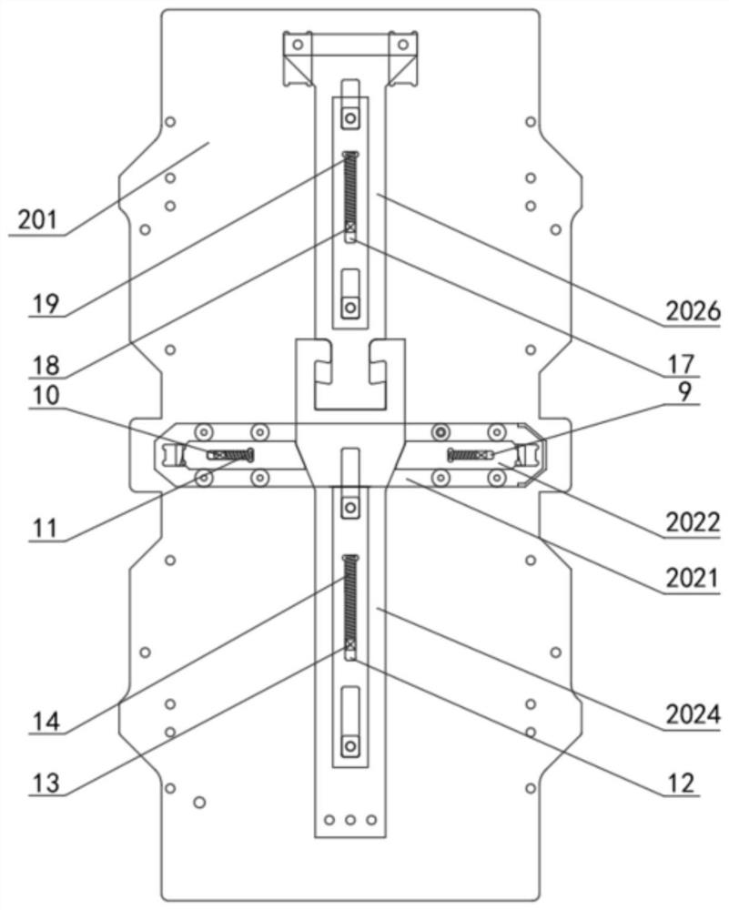 A convenient disassembly and assembly pan-tilt mounting mechanism for multi-rotor drones