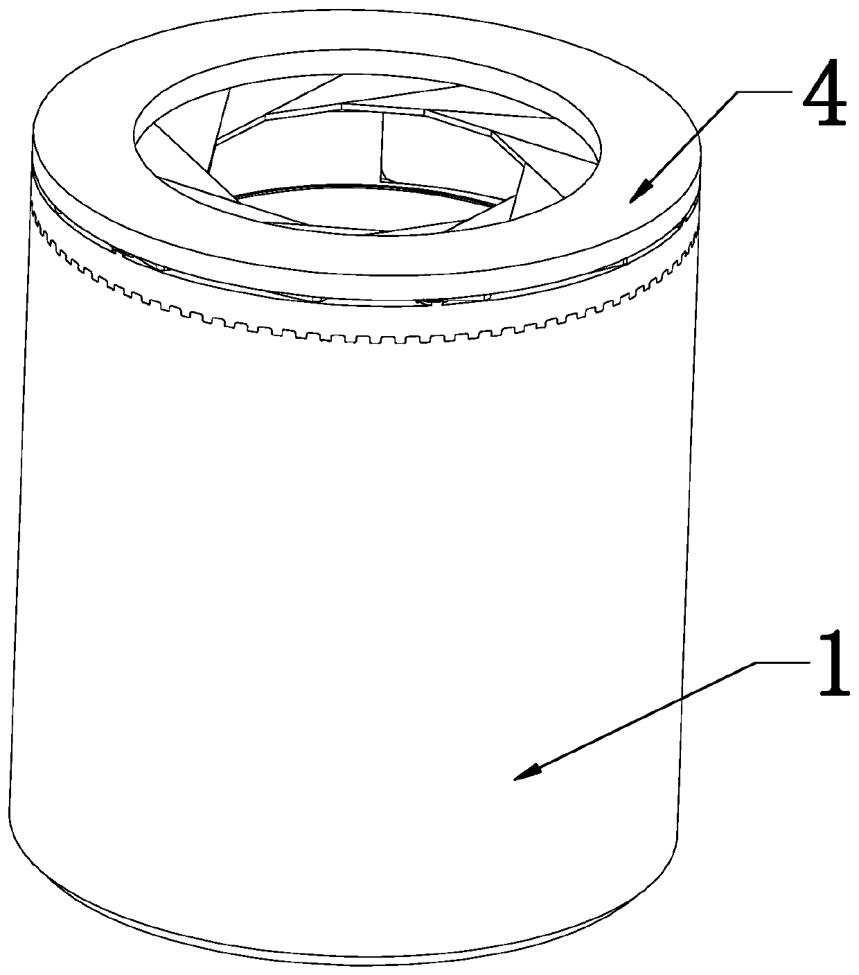 A multifunctional car cup holder